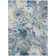 Machine Washable Indoor/Outdoor Molewski ACN2340 Floral Rug