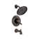 Victorian Volume Control Tub and Shower Faucet Trim with Lever Handles and Monitor
