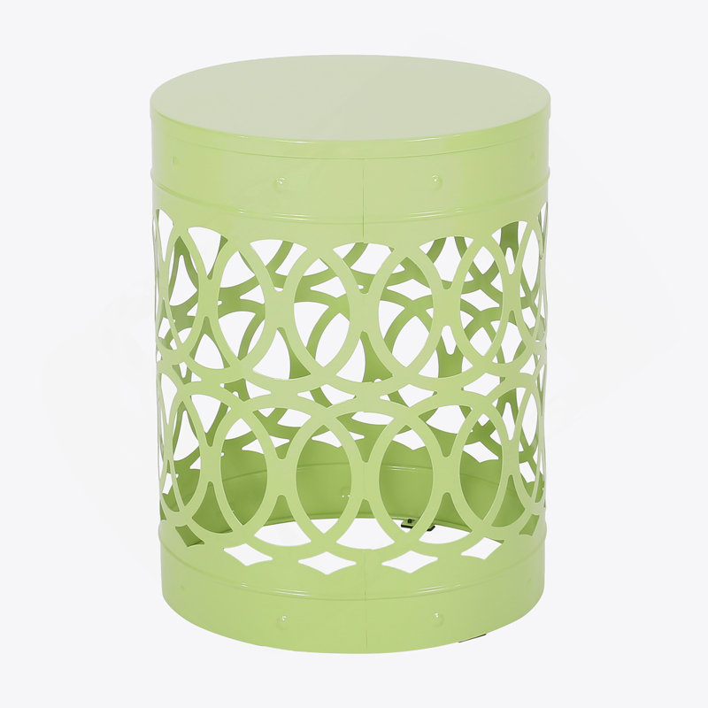 Table de bout en métal - Grand, Vert