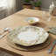 Spode Kit Kemp Tall Trees Octagonal Serving Platter - Green