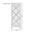Armoire à porte simple American Country Style
