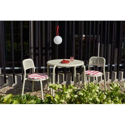 Toni Bistreau Outdoor Bistro Table Set With Chairs