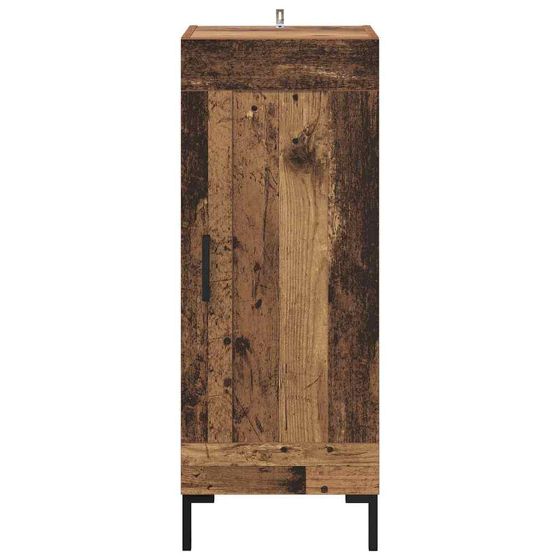 34.5cm Sideboard, Old Wood