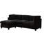 96.5" Soft Chenille Upholstered, 3 - Seater Sectional , , Relieving Cushion Design, Solid Wood Frame, Storage Under Seats Couch For Living Room, With One Upholstered In Chenille, Pocket Spring And