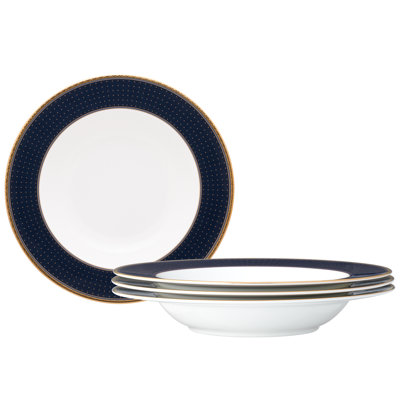 Ensemble de 4 bols à soupe Noritake Blueshire, 8 1/4 po, 12 oz