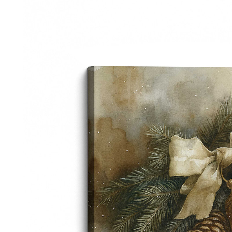 Golden Carol, reproduction d'art sur toile, H 32 po x l 48 po, Toile tendue avec châssis