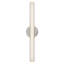 Tole 24-in Black dimmable LED Wall Sconce-162125453