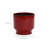 Red Wine Round Ceramic Planter-146807333