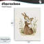Plaque murale «A Mother's Love Rabbits», conception par Arlington Prints