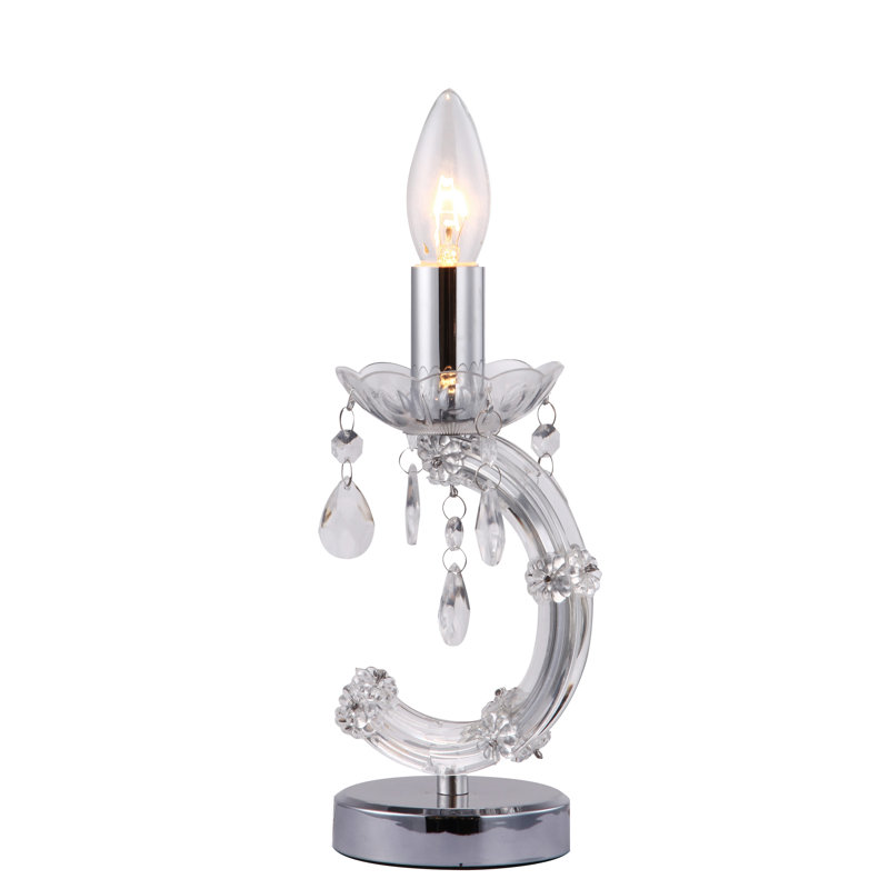 Anya Torchiere Lamp, Clear