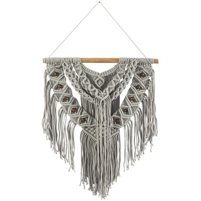 Hand Woven Blended Fabric Wall Hanging