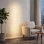 Lampe sur pied DEL 59,5 po Juaquin