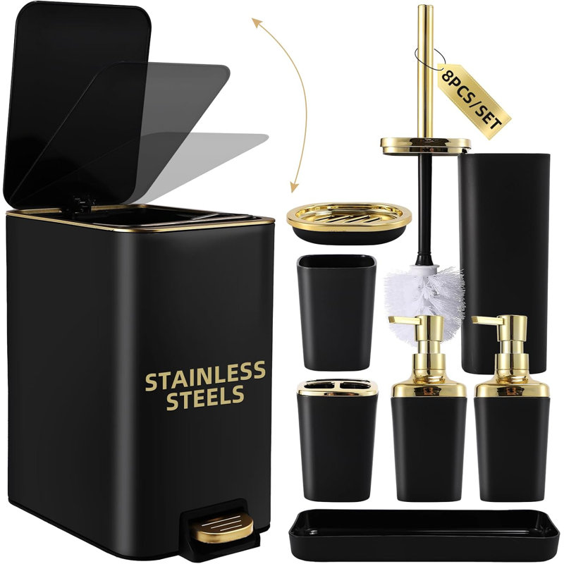 Black Bathroom Accessories