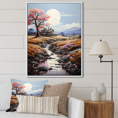 «Countryside Mystic River Dreams», reproduction sur toile