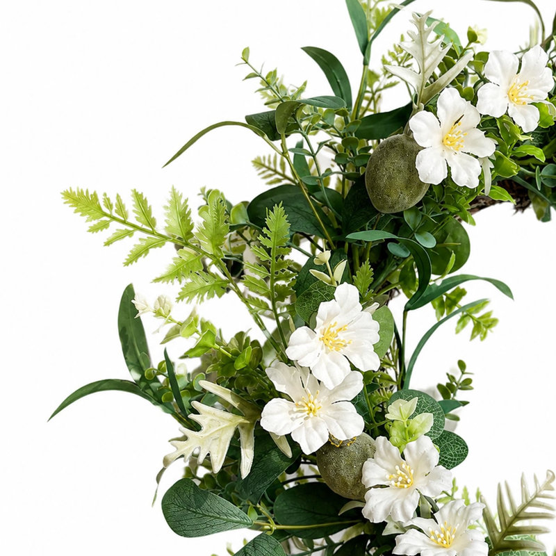 155 cm Artificial Fern and Mixed Assortment Garland