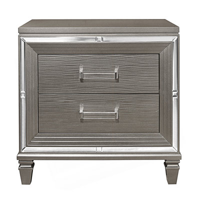 Elegant Style Nightstand, End Table