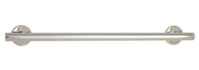 Barre d'appui murale Coronado, l 12 po, Acier inoxydable poli