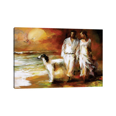 Go For A Walk by Willem Haenraets - Wrapped Canvas Painting