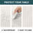 Premium Linen Textured Solid Table Cloths  Spill-Proof Waterproof Table Cover for Dining Buffet Tablecloth Feature Extra Soft and Thick Fabric Wrinkle Free-89868457-89868454