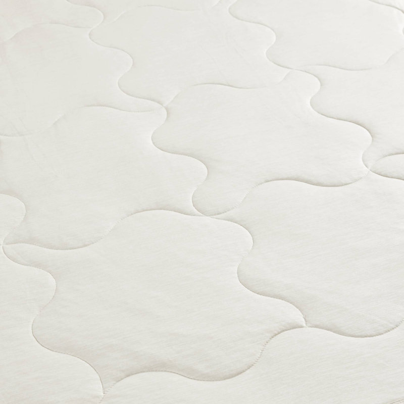 Ivory Lightweight Cooling Knit Throw Blanket