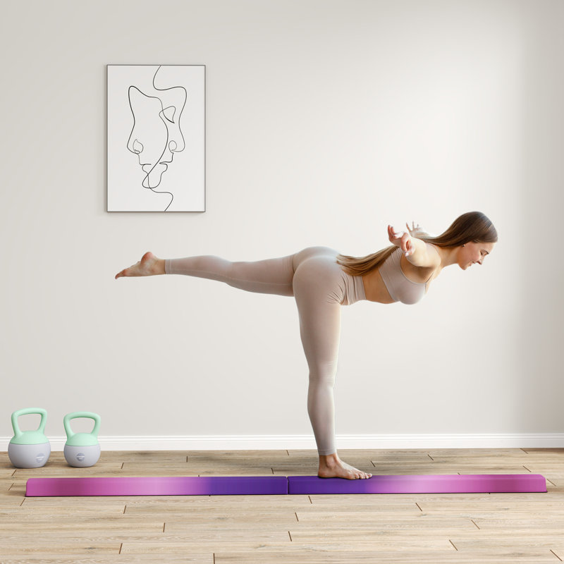 Balance Beam, Purple/Pink