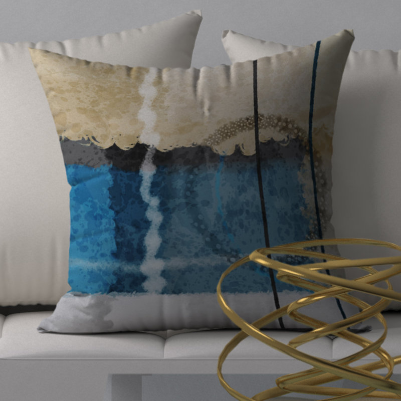 Housse de coussin carrée à l’épreuve des intempéries, 18 po x 18 po