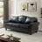 Damore 81'' Wide Genuine Leather Sofa-70585318
