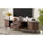 Mid-Century Modern TV Stand For 80 Inch TV, Entertainment Center With Storage, Media Console Table With 2 Drawers, TV Stand