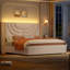 Lit de rangement en velours à oreilles avec 2 tiroirs Sturminster-46454901-47713956