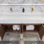 Thomason 71'' Double Bathroom Vanity with Acrylic Top-210706090-214094201