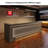 Bar Counter with Wine Storage & Cabinet, Reception Bar Table for Home & Commercial Use-106693139