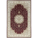 Elegance Hand Woven Silk and Wool Oriental Area Rug
