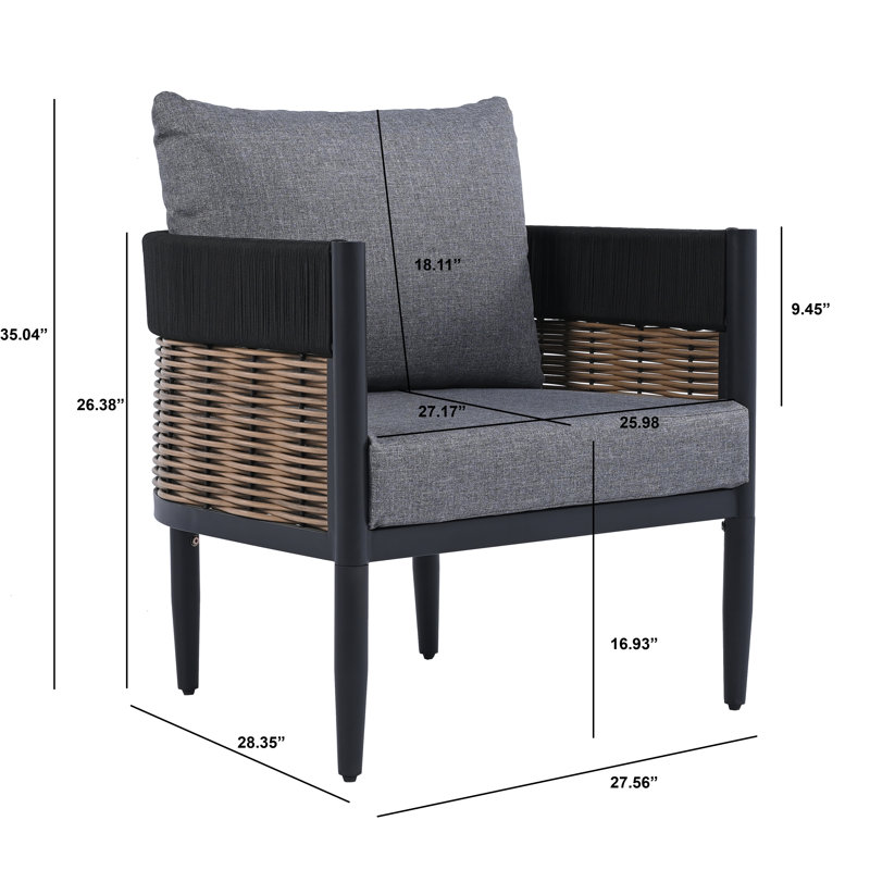 Harrison Chair Set Of 2, Gray
