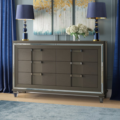 Commode double 6 tiroirs Bridgnorth