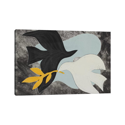 " Dove Composition IV " by Rob Delamater Painting Print
