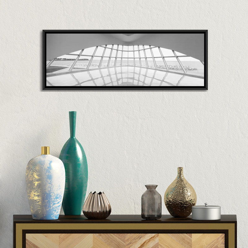 «Milwaukee Art Museum, Milwaukee, Wisconsin, USA», reproduction de photo sur toile, H 12 po x l 36 po x P 1,5 po