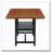 71"Long Dining Table With Shelf Storage-1650687683