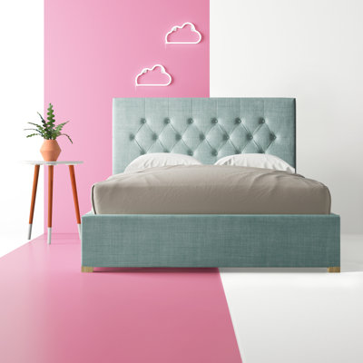 Samaira Upholstered Ottoman Storage Bed