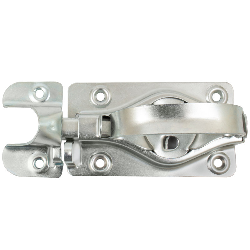 Loquet en acier Whitcomb, Argent