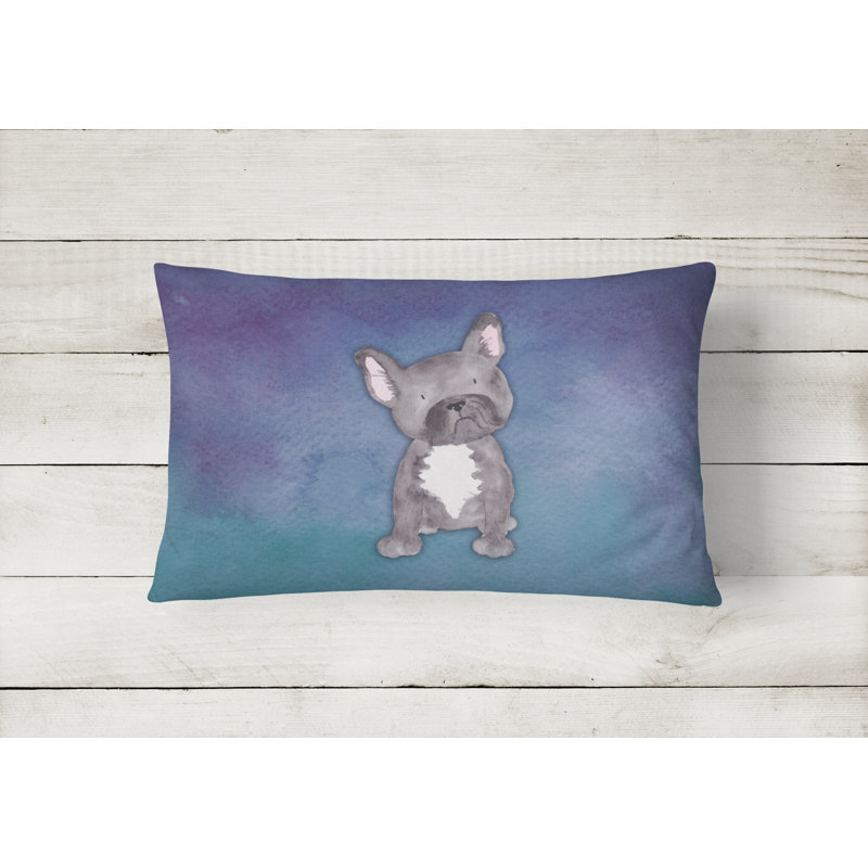  Coussin lombaire avec bouledogue français