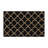 Multi-Size Wool-Effect Classic Arabesque Kitchen Runner Mat, Low-Profile, Stain-Resistant, Non-Slip-90644706-90644705