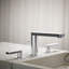 Composed Widespread Bathroom Faucet with Drain Assembly-1505490540