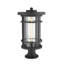 Luminaire à fixation sur mât câblé noir à 1 lumière Maag-2035988876