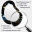 Miroir mural Mallie