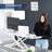 VIVO Height Adjustable Standing Desk Converter (DESK-V000K Series)-97694248-97690529