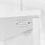 Armoire de rangement d'angle pour salle de bain avec 2 portes, tablettes réglables, tablettes ouvertes multi-couches-1692108384