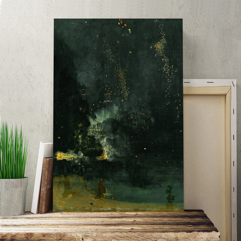 James Abbott McNeill Whistler - Wrapped Canvas Painting, 100cm H x 70cm W