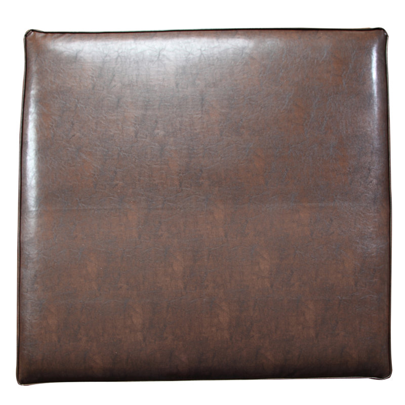 Batch 100cm Wide Faux Leather Square Cocktail Ottoman