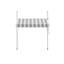 Living And Home 115cm D Polyester Cover Retractable Patio Awning-132838845-132838846-132838849