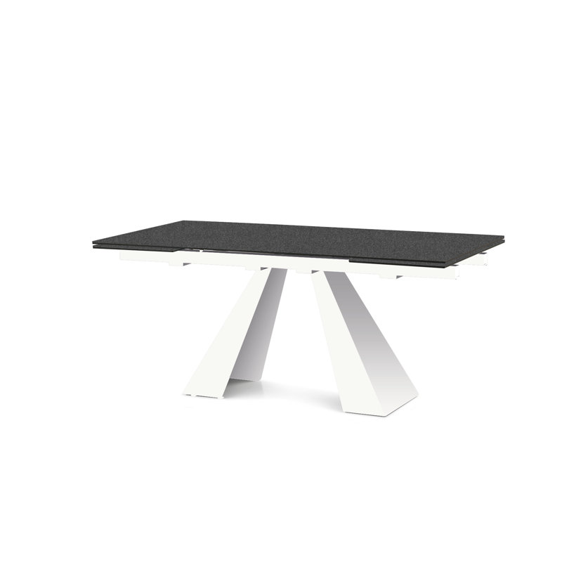 Desiderio Stone Dining Table, White